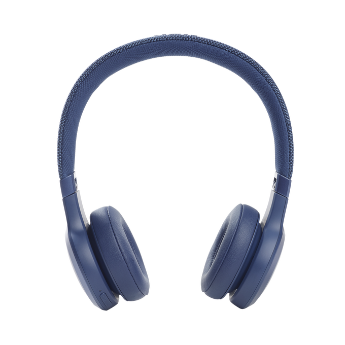 JBL Live 460NC - Blue - Wireless on-ear NC headphones - Front image number null